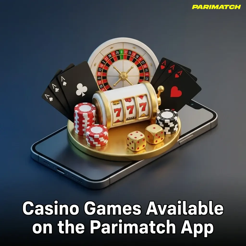 Parimatch app casino games including slots, live roulette, blackjack, Andar Bahar, Teen Patti, and Aviator