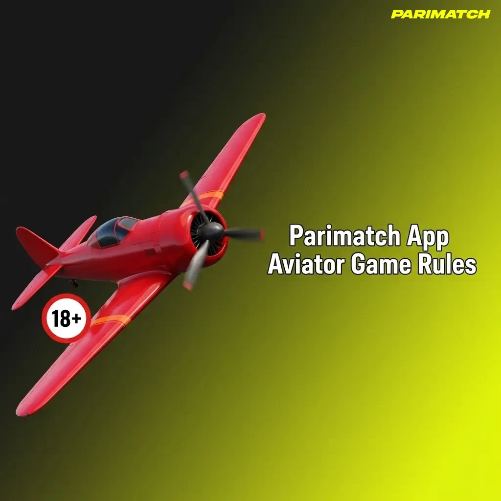 Parimatch App Aviator game rules showing plane multiplier mechanic, dual bets, auto cash-out and provably fair system