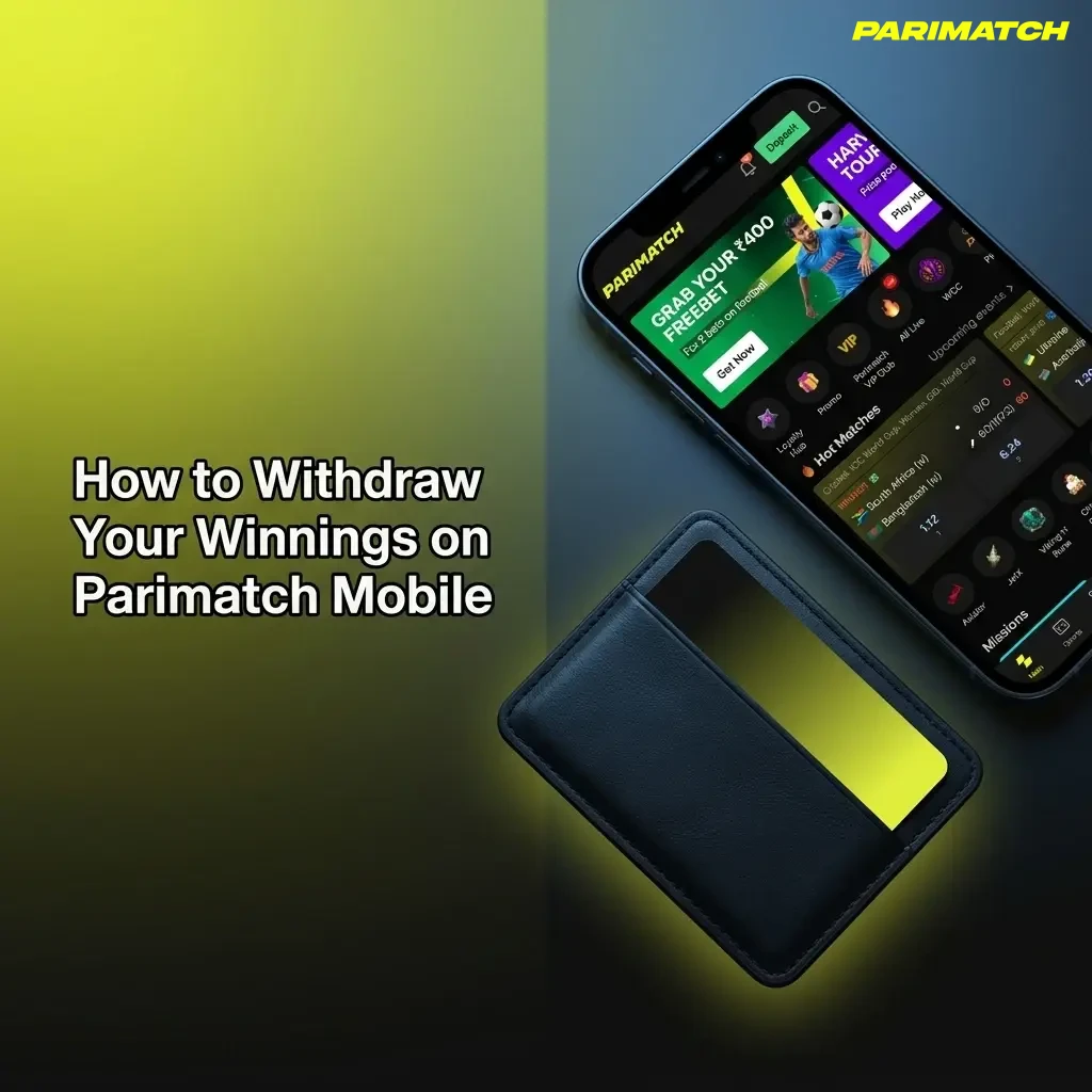 Parimatch mobile withdrawal steps showing UPI, PhonePe, Paytm and crypto options with minimum INR 500 limit