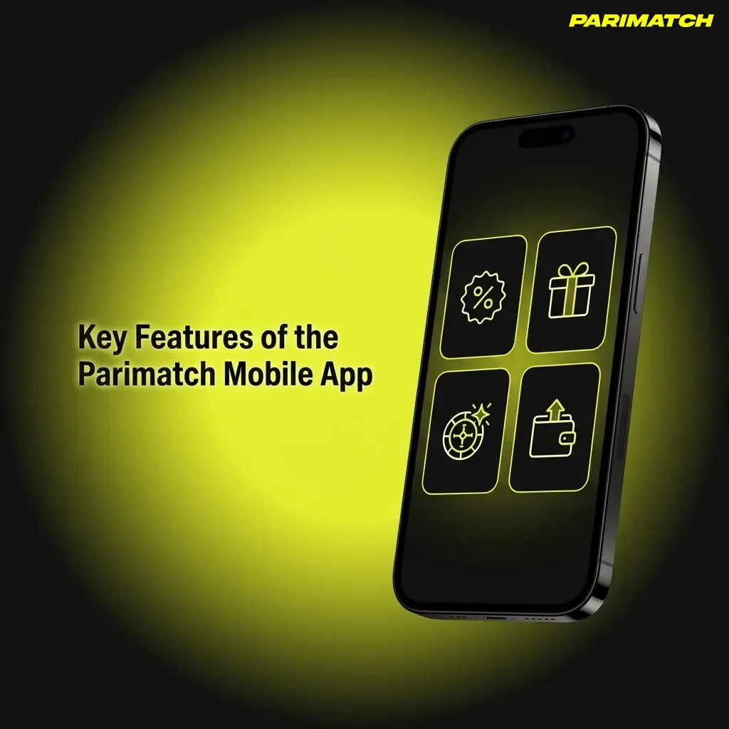 Parimatch iOS app features for Indian players including UPI, INR support, cricket betting, and live casino games