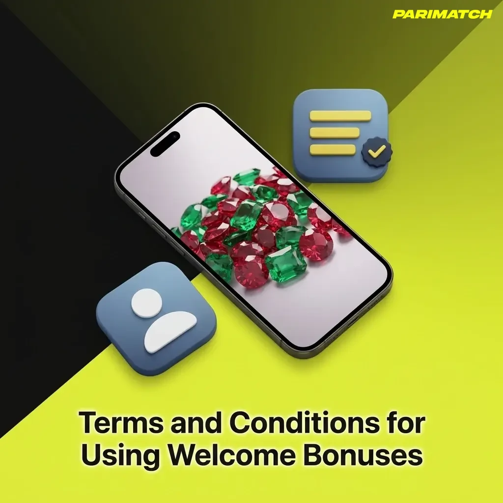 Parimatch App welcome bonus terms and conditions including wagering requirements, deposit rules, and eligibility criteria