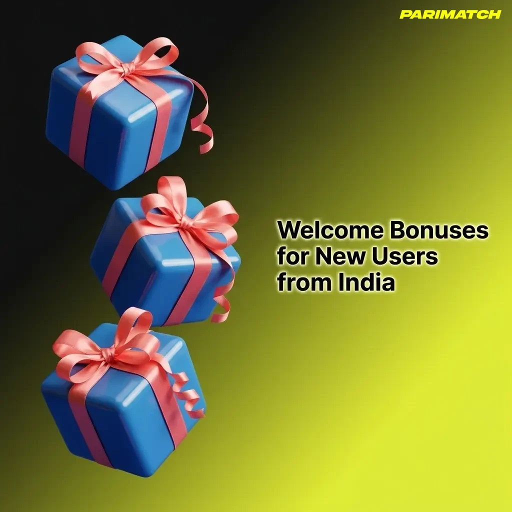 Parimatch welcome bonuses for new Indian users covering IPL, sports, slots, live casino, and instant games offers