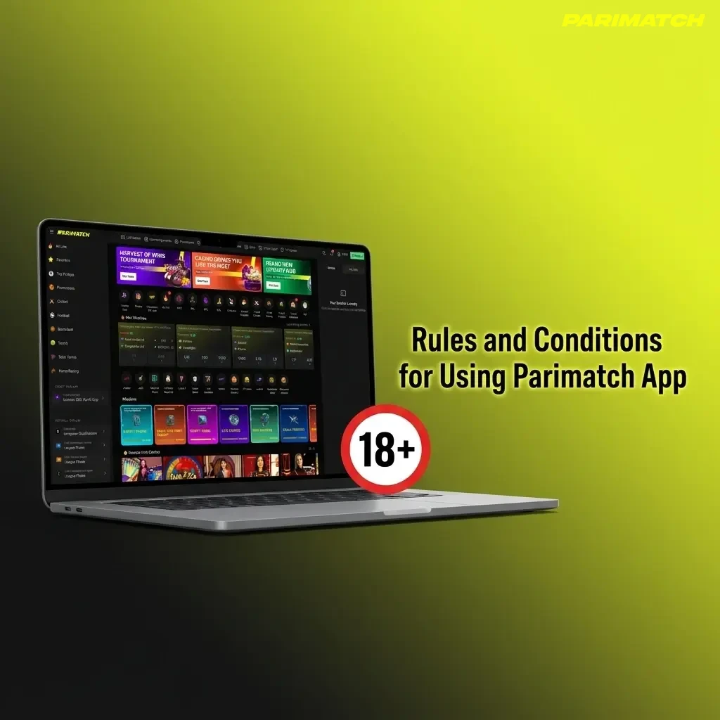 Parimatch app rules for Indian users covering age limit, account policy, bonuses, wagering requirements, and KYC verification