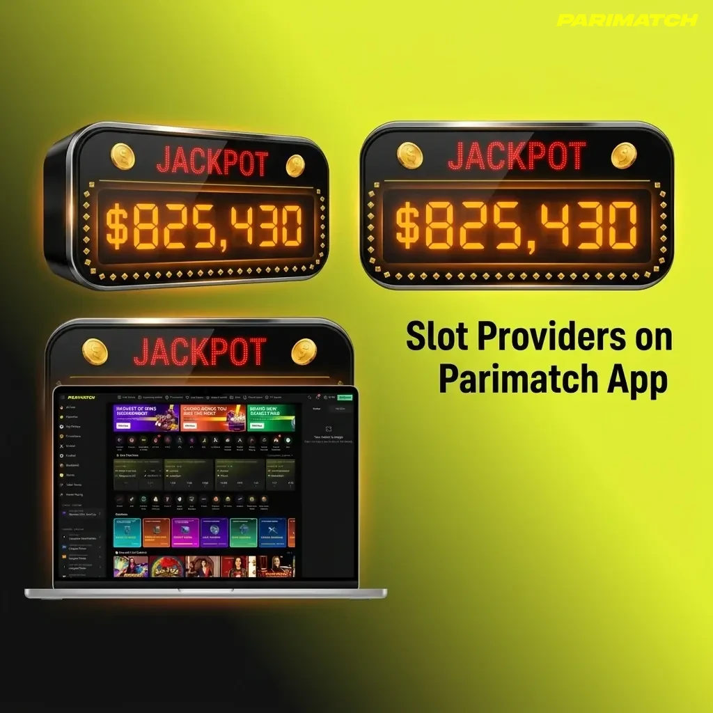 Parimatch App slot providers including Pragmatic Play, NetEnt, Microgaming and more with 50+ certified software studios