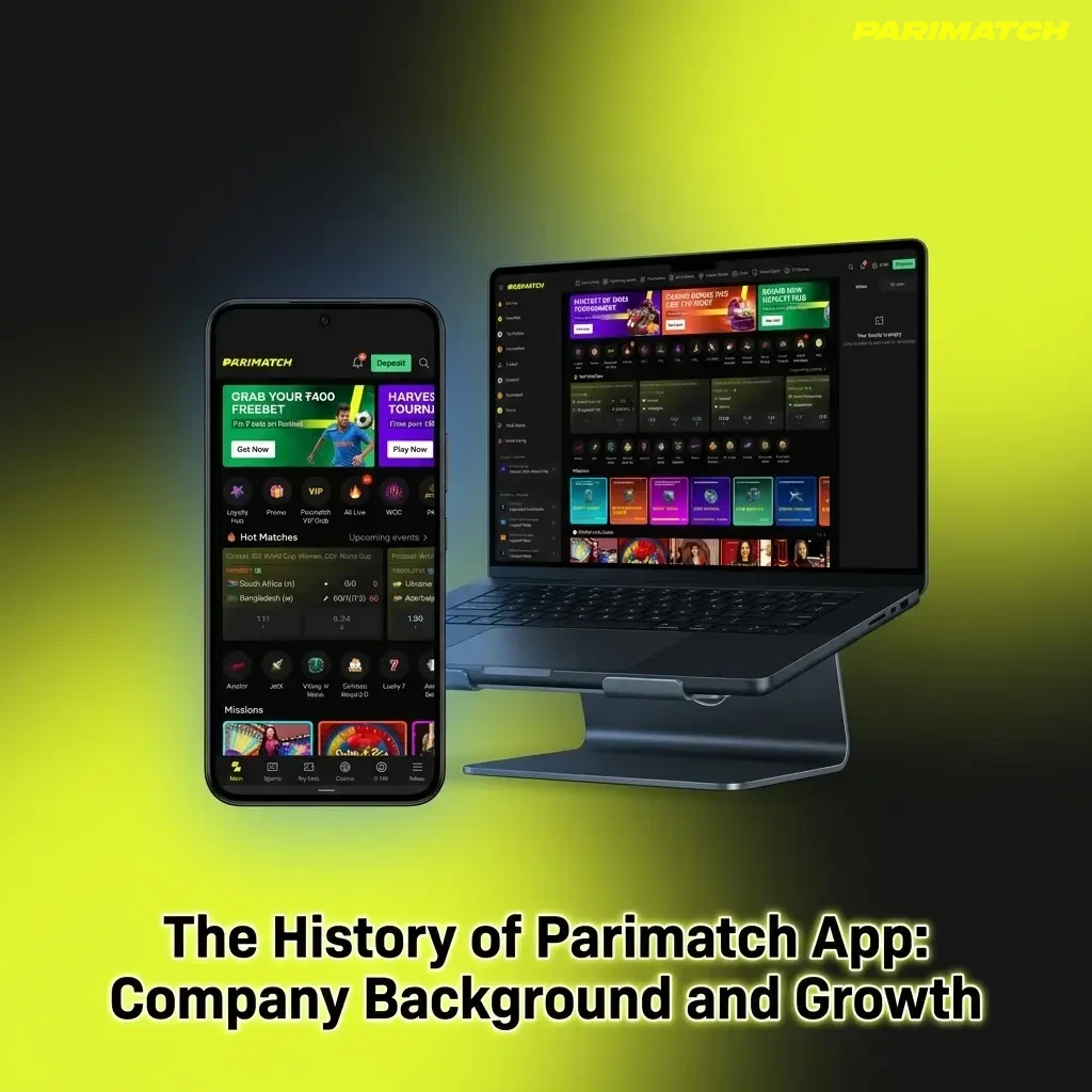 Parimatch app history, founded 1994 by Sergey Portnov, growth from bookmaker to global betting brand in India