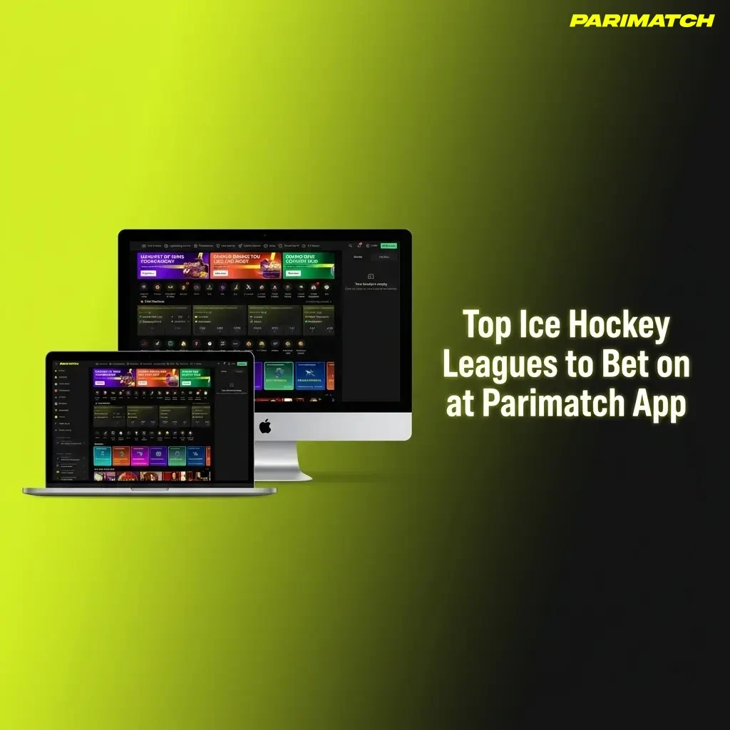 Top ice hockey leagues NHL, KHL, SHL available for betting on Parimatch App across global tournaments