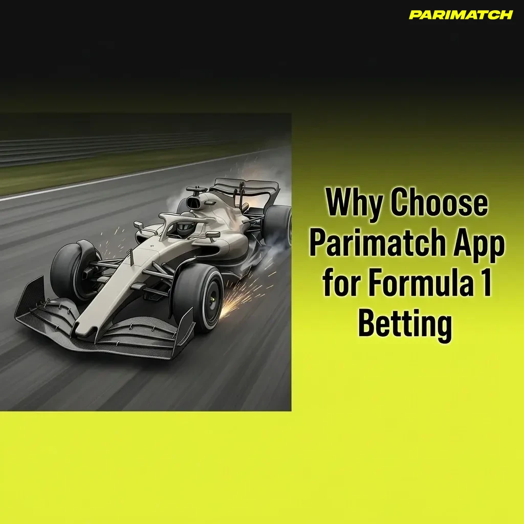 Parimatch App features for F1 betting in India including live markets, INR payments, and full race calendar coverage
